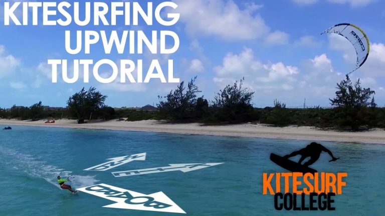 How to Ride Upwind on a Kiteboard?