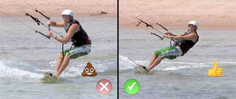 How to Ride in the Correct Position on a Kiteboard?