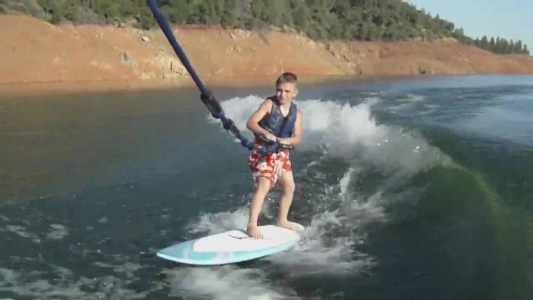 How to Wakesurf With a Kid